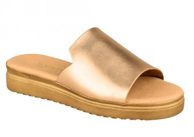 Γυναικεία Παντόφλα Εξόδου | Υφαντίδης | 125382 | Μπρονζέ - Υφαντίδης - 